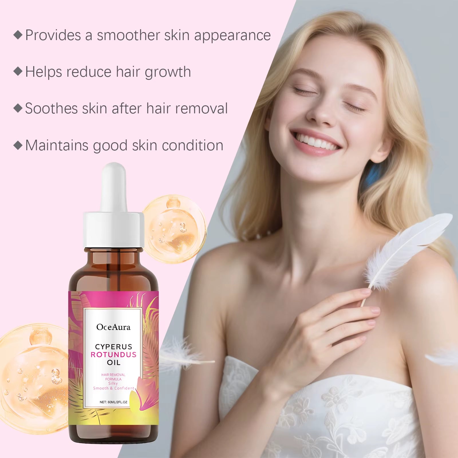 Cyperus Rotundus Hair Removal Oil